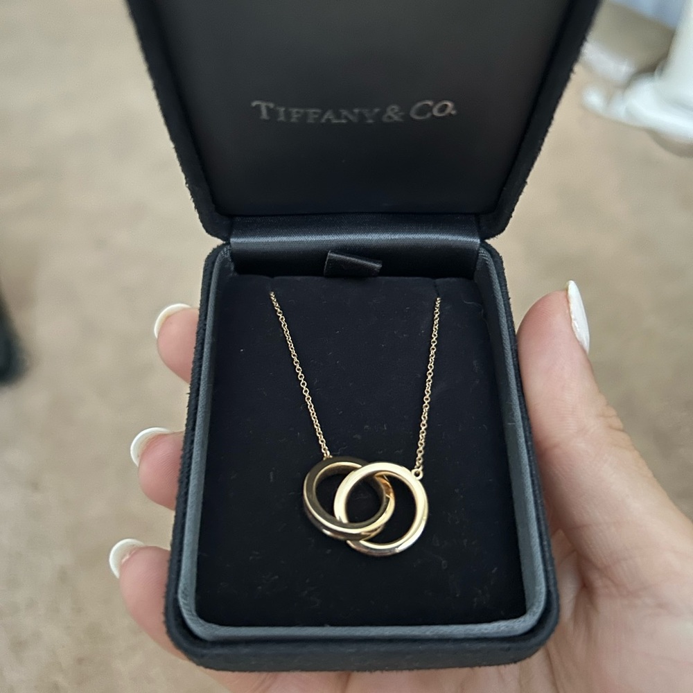 Tiffany & Co. Interlocking Circles Pendant Necklace